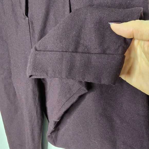 COS Pleats Dropped Crotch Trousers Size 6, 96% Wool - Picture 4 of 12